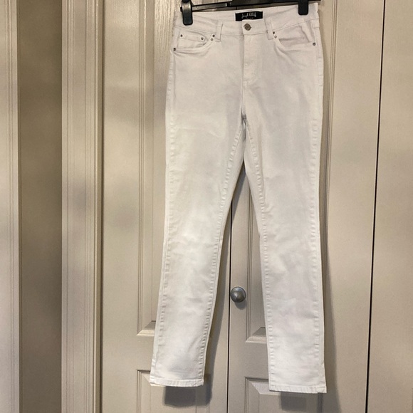 EUC Joseph Ribkoff white jeans denim. Size 8. - Picture 1 of 8